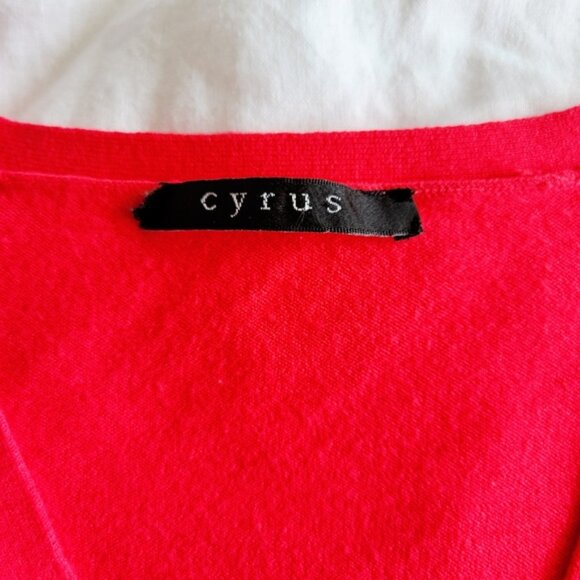Cyrus Cardigan Pink V-Neck M - Picture 5 of 8